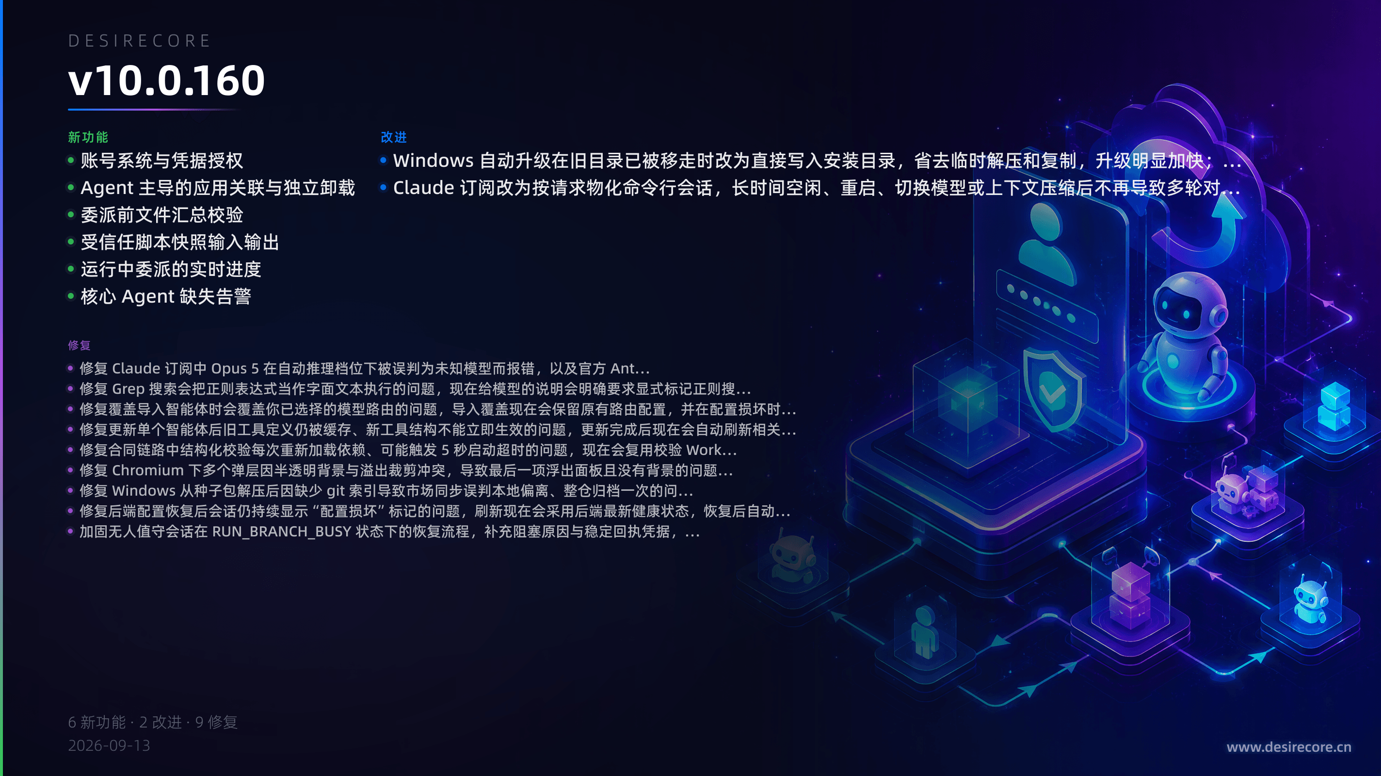 v10.0.160 更新概览