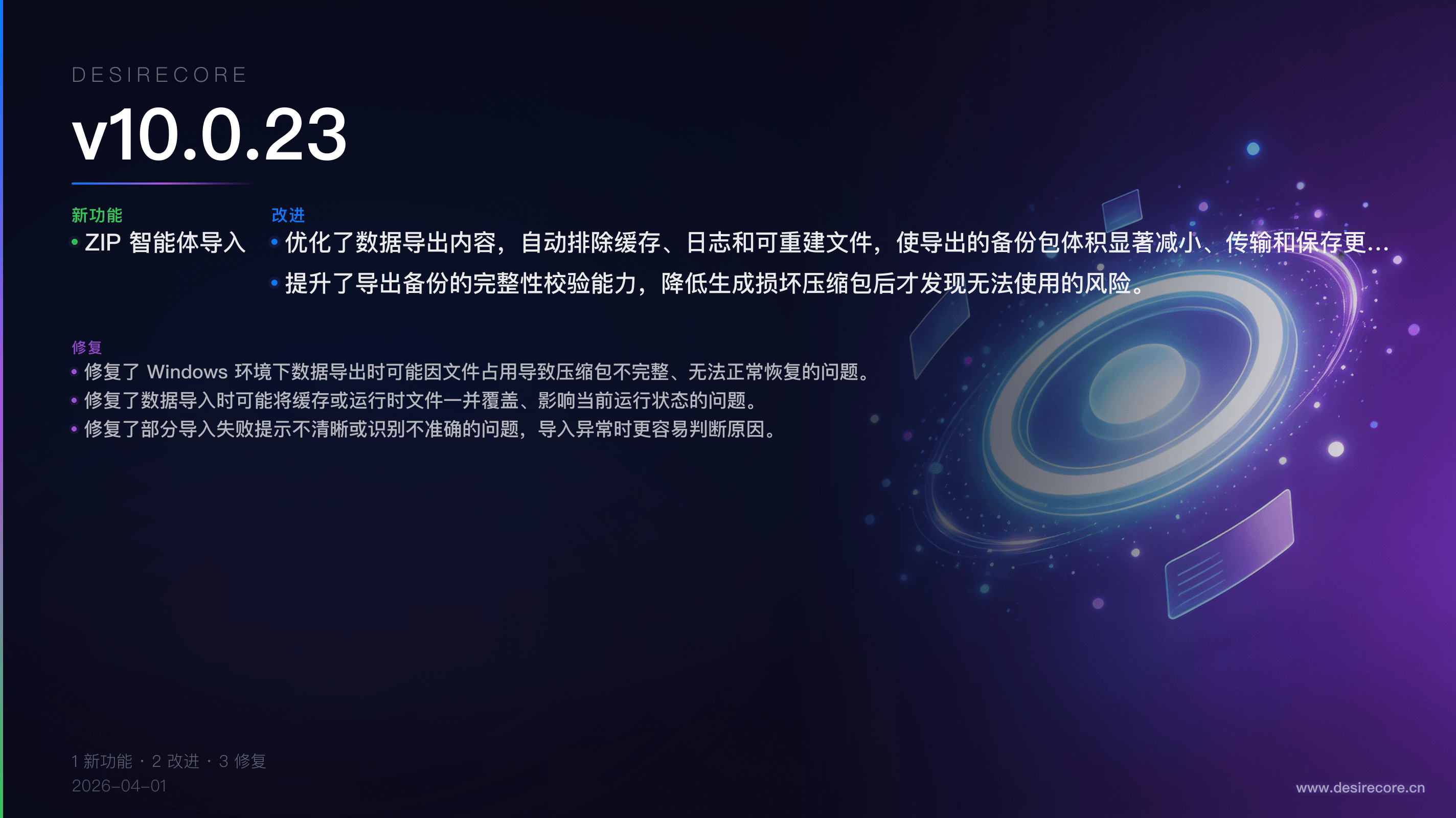 v10.0.23 更新概览