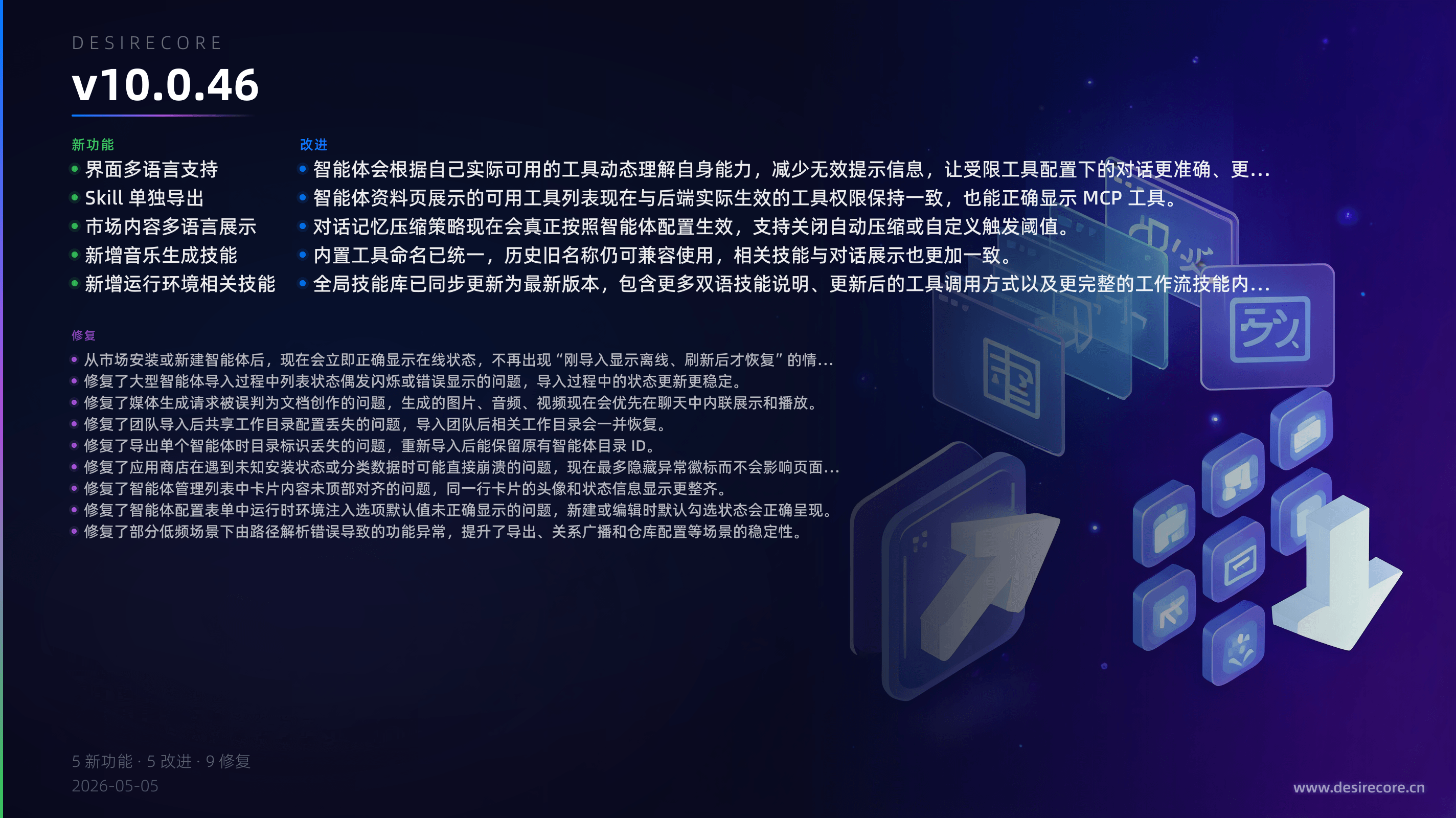 v10.0.46 更新概览