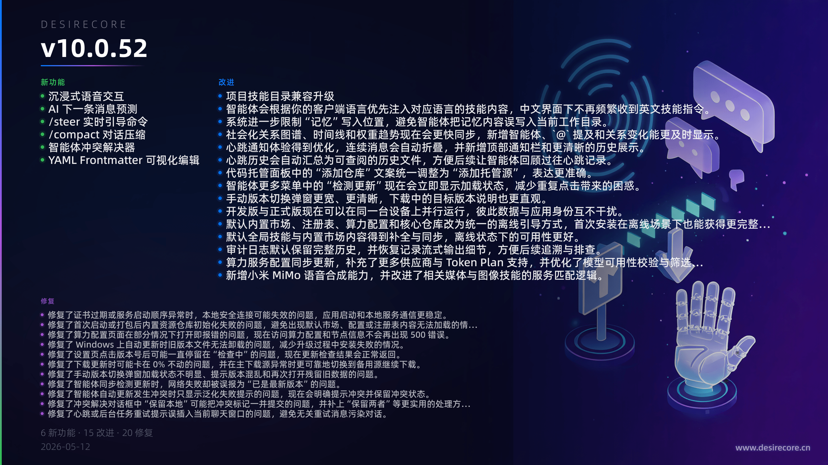 v10.0.52 更新概览