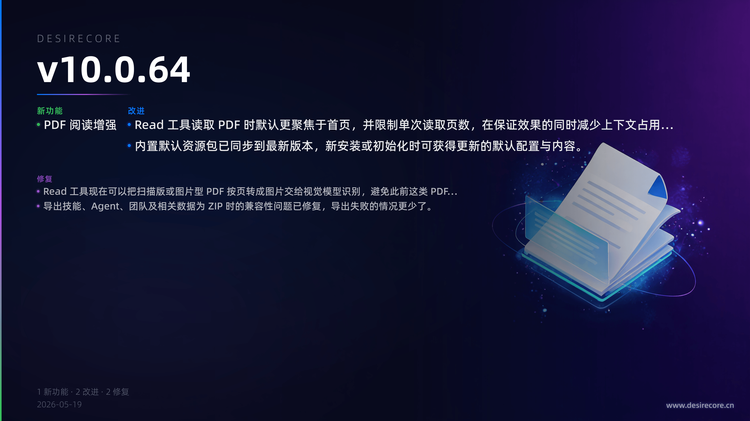 v10.0.64 更新概览