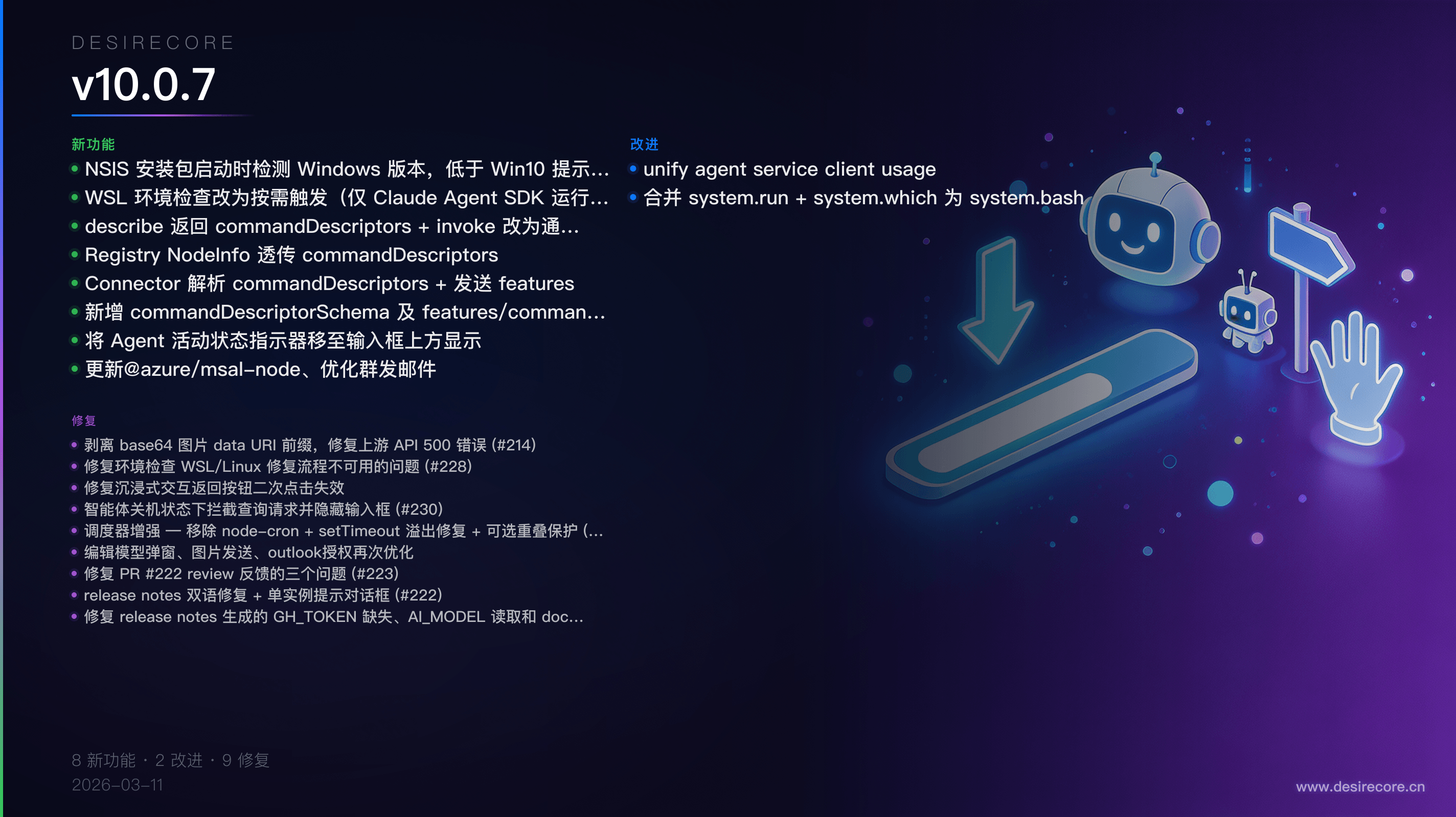 v10.0.7 更新概览