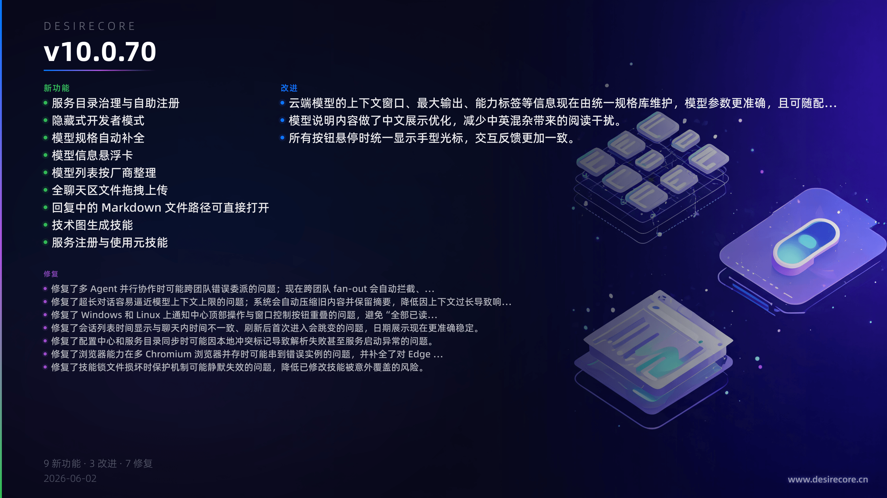 v10.0.70 更新概览