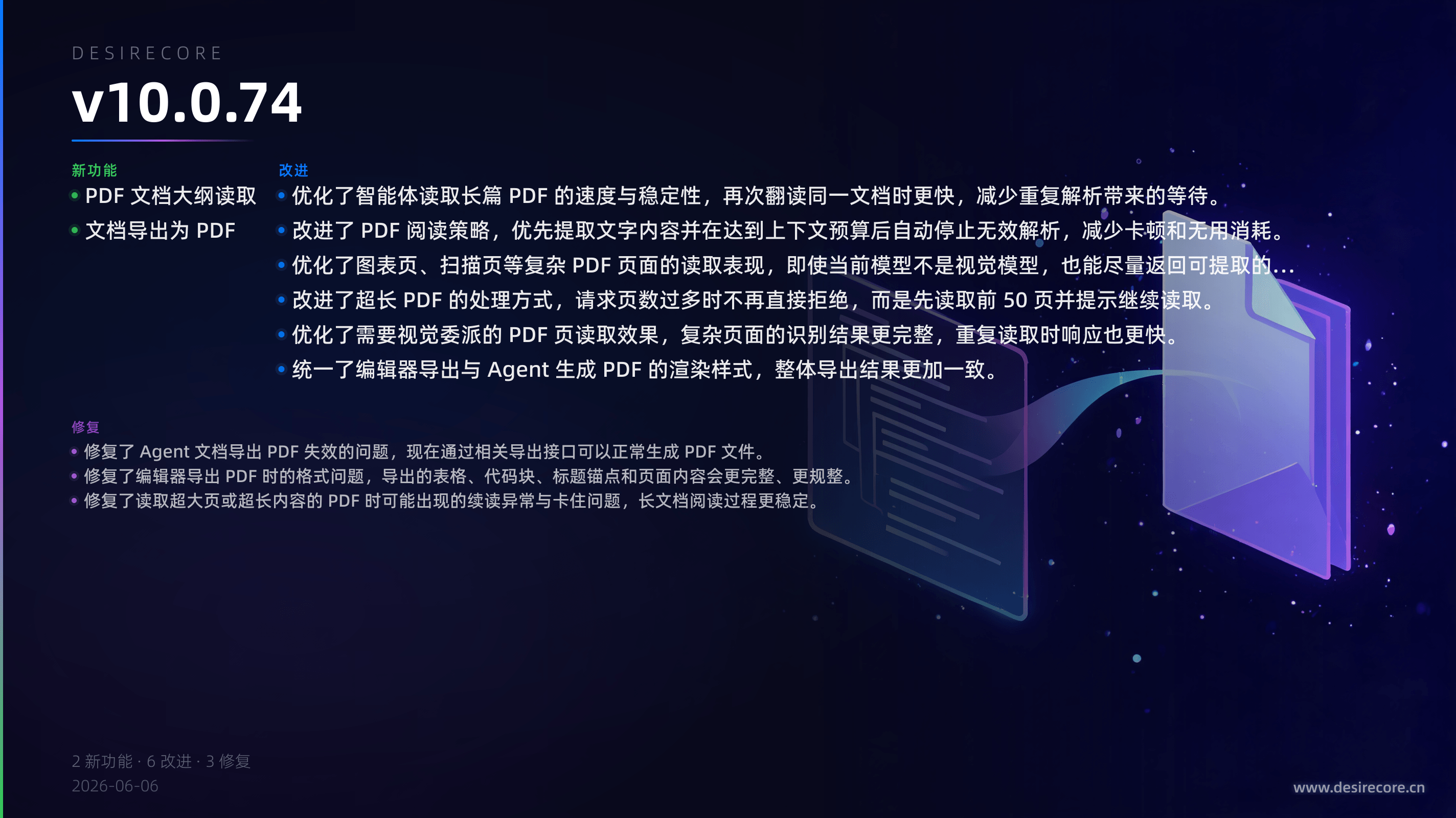 v10.0.74 更新概览